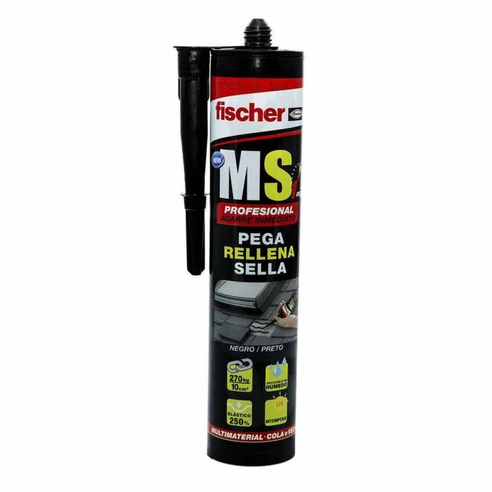 Sellador/Adhesivo Fischer Ms Negro 290 ml 0 Sellador/Adhesivo Fischer Ms Negro 290 ml 0