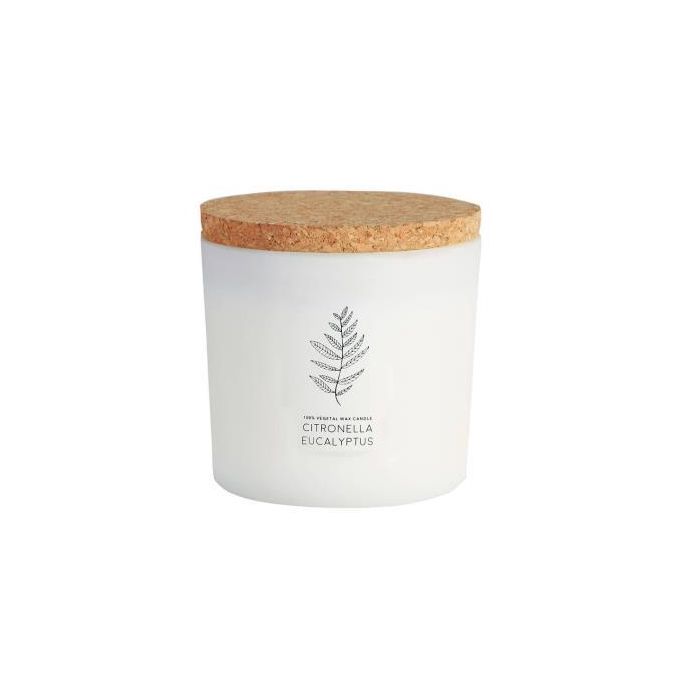 Vela Tarro Blanco Citcore Citronela-Eucalip 10X10C Vela Tarro Blanco Citcore Citronela-Eucalip 10X10C