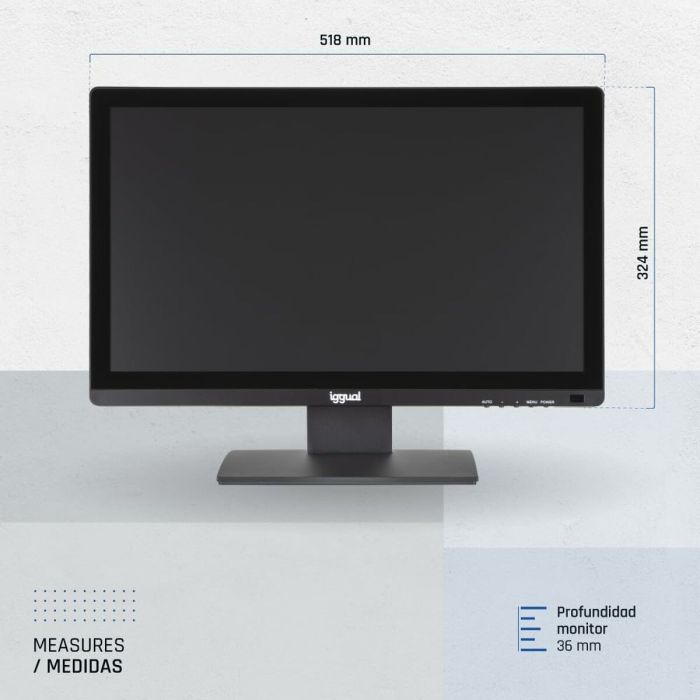 Monitor iggual IGG319833 21,5" Full HD 12 Monitor iggual IGG319833 21,5" Full HD 12