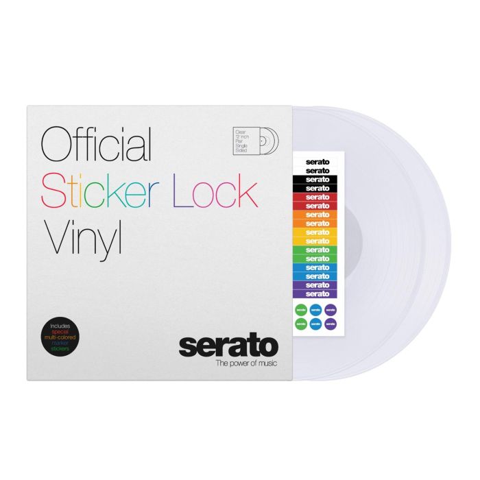 Serato Sticker Lock Vinyl (Pareja)