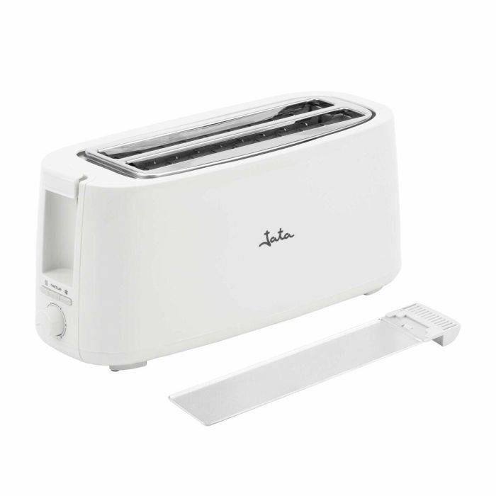 Jata Tostador JETT1584 Ranuras Largas Dobles Centrado Automático 7 Niveles 1400W Blanco