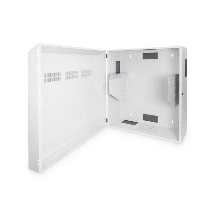 Digitus Wall mounting cabinet, slim 800x640x309 mm, 6U vertical, color grey (RAL 7035) 1