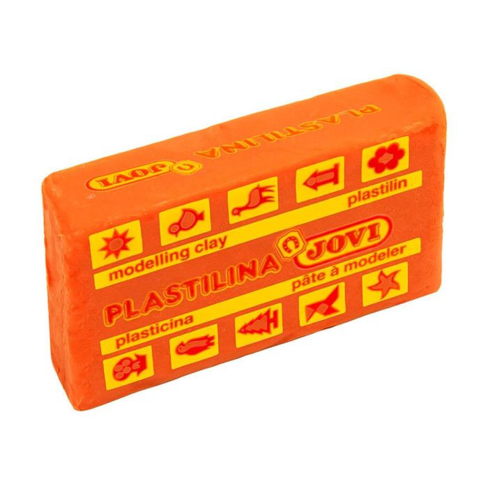 Plastilina Jovi 70 Naranja Unidad Tamaño Pequeño 3