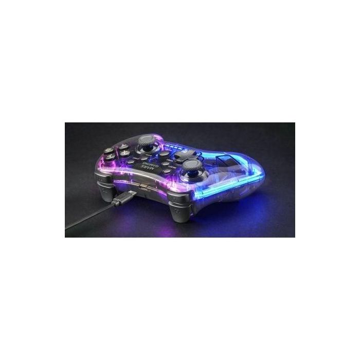 Mars Gaming MGP-24 Gamepad Inalámbrico 2.4GPRO RGB Translúcido Vibración Háptica Dual Multiplataforma PC PS3 PS4 XBOX 2 Mars Gaming MGP-24 Gamepad Inalámbrico 2.4GPRO RGB Translúcido Vibración Háptica Dual Multiplataforma PC PS3 PS4 XBOX 2