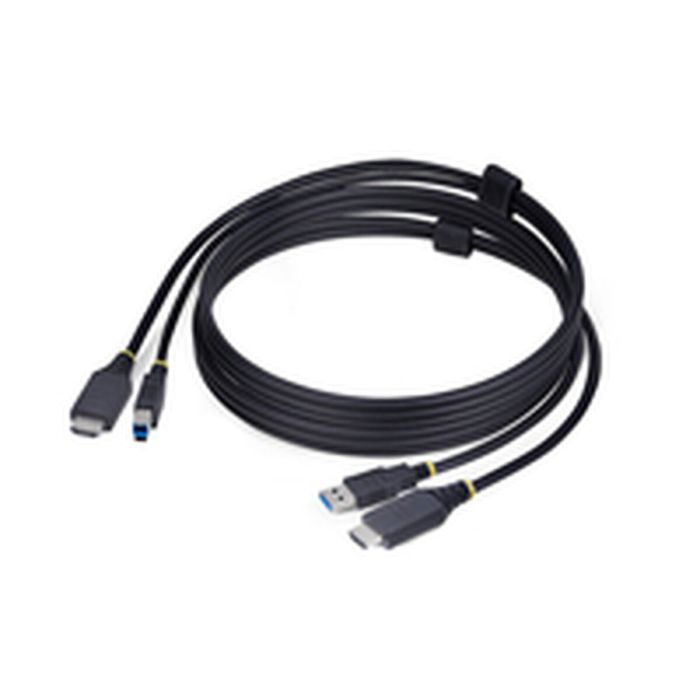 Cable adaptador Startech HU1226-KVM-CABLE Negro 1,8 m 7 Cable adaptador Startech HU1226-KVM-CABLE Negro 1,8 m 7