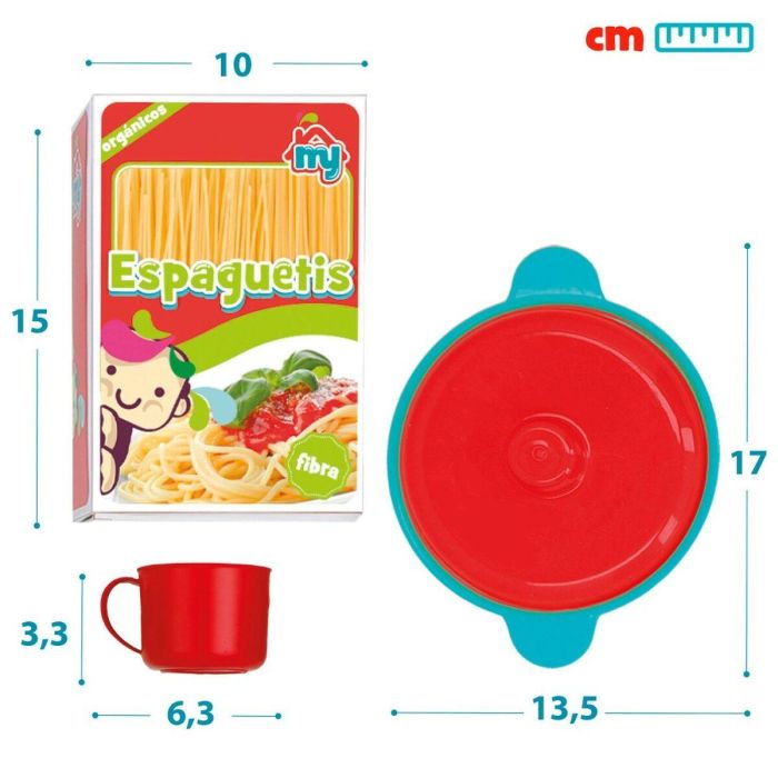 Set de Alimentos de Juguete Colorbaby Menaje y utensilios de cocina 31 Piezas (6 Unidades) 1 Set de Alimentos de Juguete Colorbaby Menaje y utensilios de cocina 31 Piezas (6 Unidades) 1