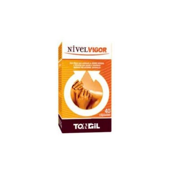 TONGIL Nivelvigor 40 Cápsulas - Maca, Ginseng y Zinc para Rendimiento Físico y Deseo Sexual