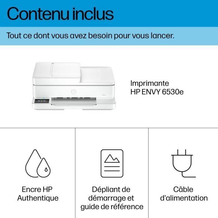 HP HP1728433559882 Impresora Multifunción de Inyección de Tinta a Color Envy 6530e 5