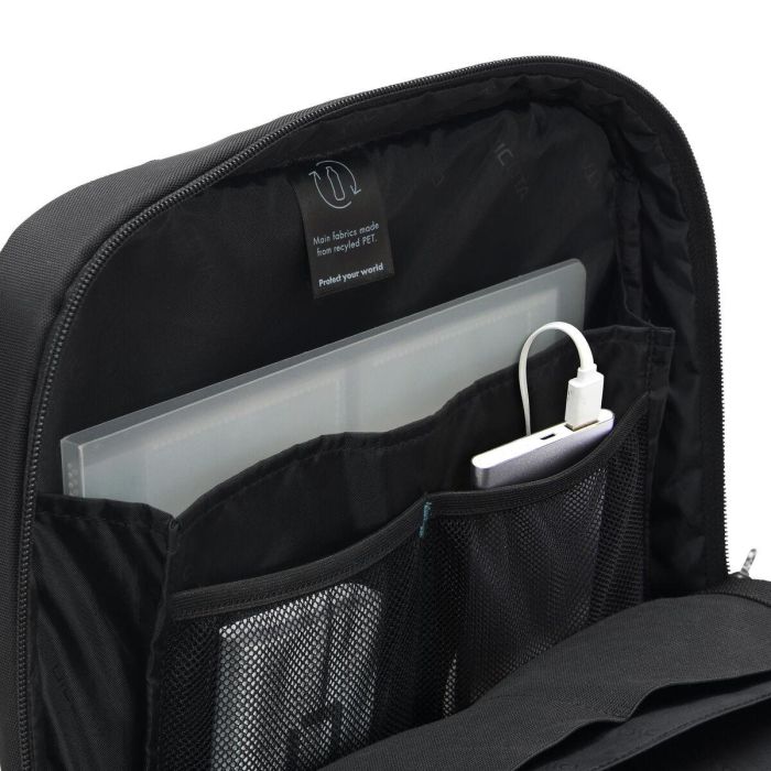 Mochila para Portátil Dicota D31820-RPET Negro 7 Mochila para Portátil Dicota D31820-RPET Negro 7
