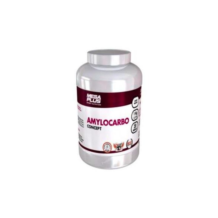 MEGA PLUS Amylocarbo Concept Neutro 1Kg. Maltodextrina y Amilopectina. Carbohidratos para Deporte