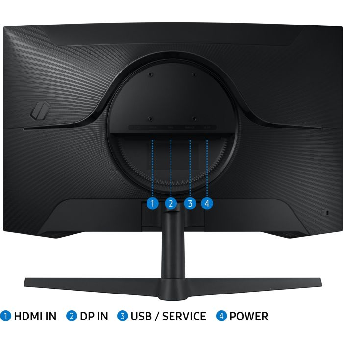 Samsung S27CG552EU Monitor Odyssey G5 27" QHD (2560x1440) Curvo 165Hz 1ms HDR10 HDMI DP Black 3 Samsung S27CG552EU Monitor Odyssey G5 27" QHD (2560x1440) Curvo 165Hz 1ms HDR10 HDMI DP Black 3