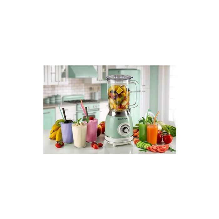 Ariete 583/04 Batidora de Vaso Vintage Verde - 4 Velocidades, Vaso de Vidrio 16 Ariete 583/04 Batidora de Vaso Vintage Verde - 4 Velocidades, Vaso de Vidrio 16