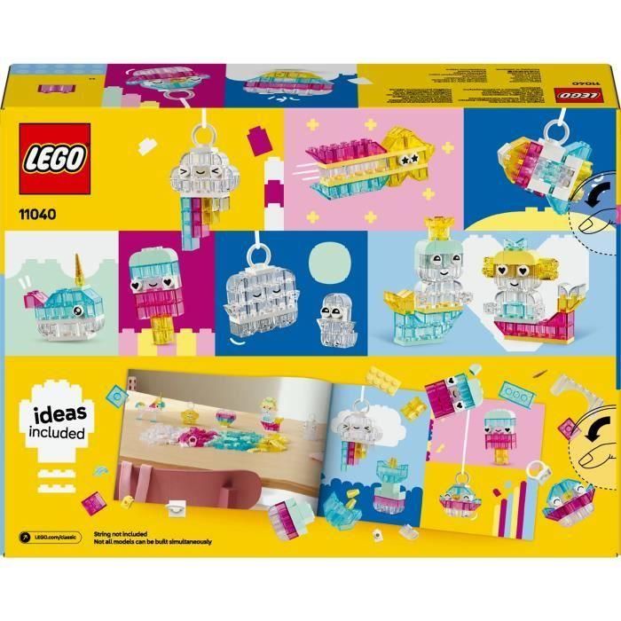 Juego de construccion caja de magia transparente lego classic 5 Juego de construccion caja de magia transparente lego classic 5