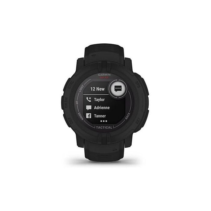 Garmin Instinct 2 Solar Reloj Conectado Edición Táctica Negro