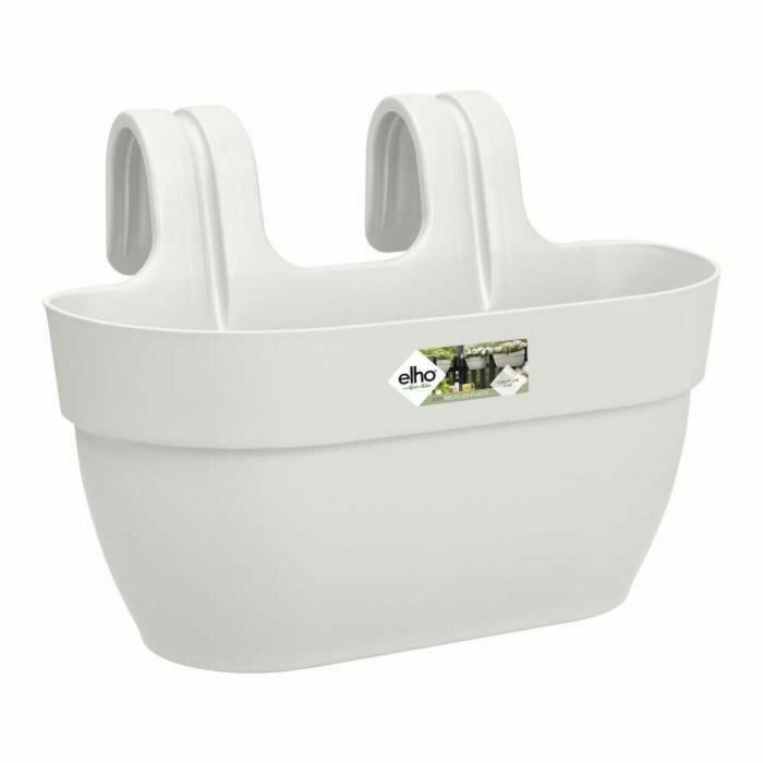 Elho Vibia Campana Easy Hanger Medium Maceta Blanco Seda Balcón Exterior L 24,1 x An 36 x Al 26,5 cm 0 Elho Vibia Campana Easy Hanger Medium Maceta Blanco Seda Balcón Exterior L 24,1 x An 36 x Al 26,5 cm 0