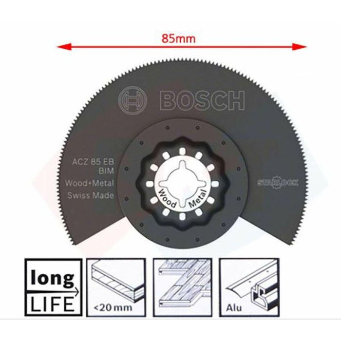 Bosch 2608664131 Juego de Herramientas Oscilantes 5 Hojas STARLOCK para Cortar 1 Bosch 2608664131 Juego de Herramientas Oscilantes 5 Hojas STARLOCK para Cortar 1