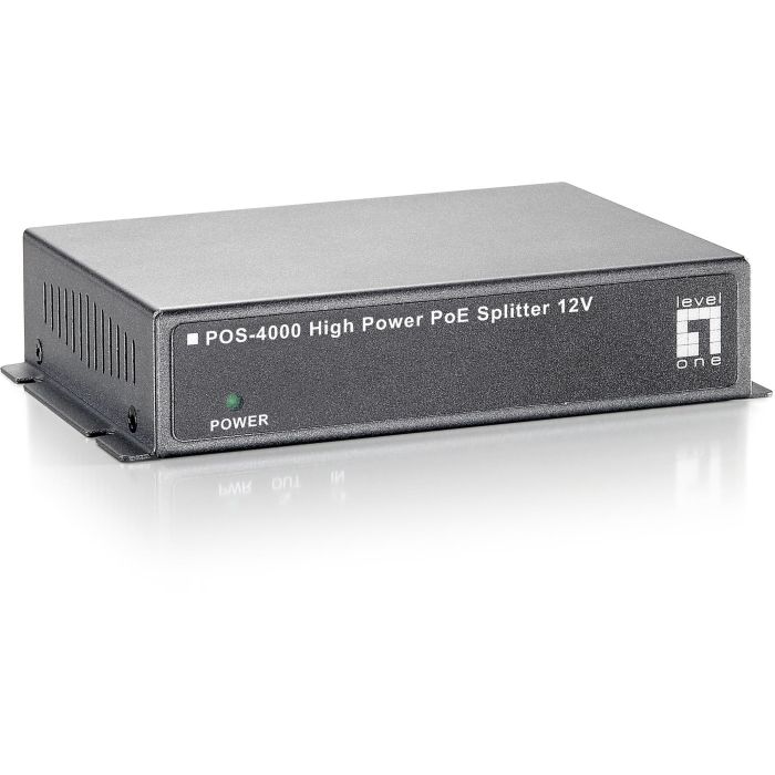 Level One POS-4000 1x FE High-Power PoE Splitter