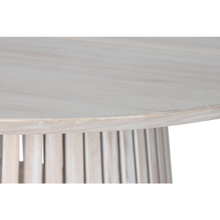 Mesa de Comedor Home ESPRIT Blanco madera de mindi 180 x 100 x 75 cm 4