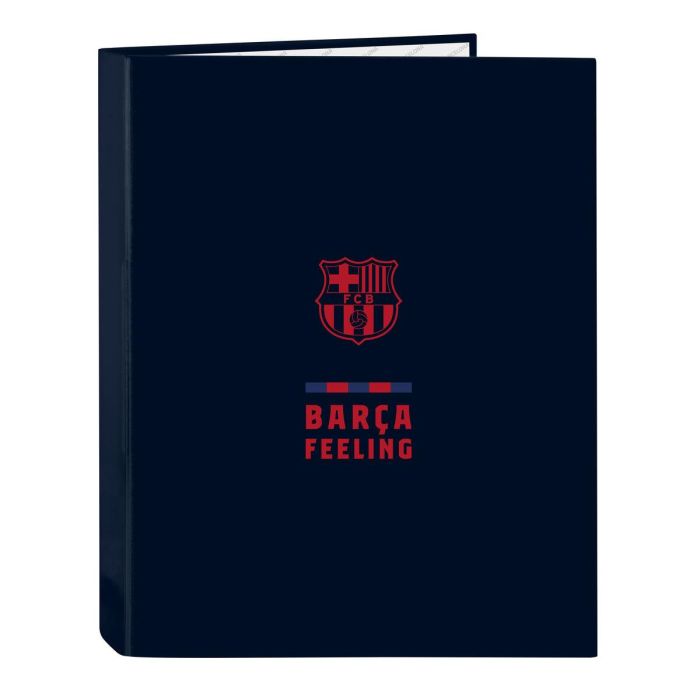 Carpeta de anillas F.C. Barcelona Azul marino A4 (26.5 x 33 x 4 cm) 0 Carpeta de anillas F.C. Barcelona Azul marino A4 (26.5 x 33 x 4 cm) 0