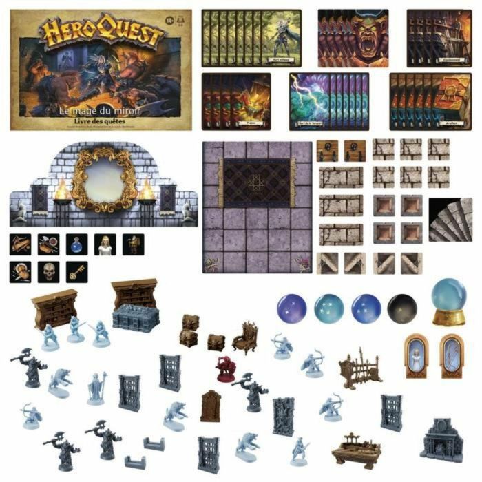 Heroquest Quet Pack Le Mage du Miroir - Juego de roles - Juego de Plateau - Heroquest Game System requerido - Avalon Hill 3