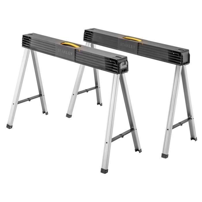 Caballete Stanley Plegable 101,7 x 12,5 x 75,8 cm Metal 0 Caballete Stanley Plegable 101,7 x 12,5 x 75,8 cm Metal 0