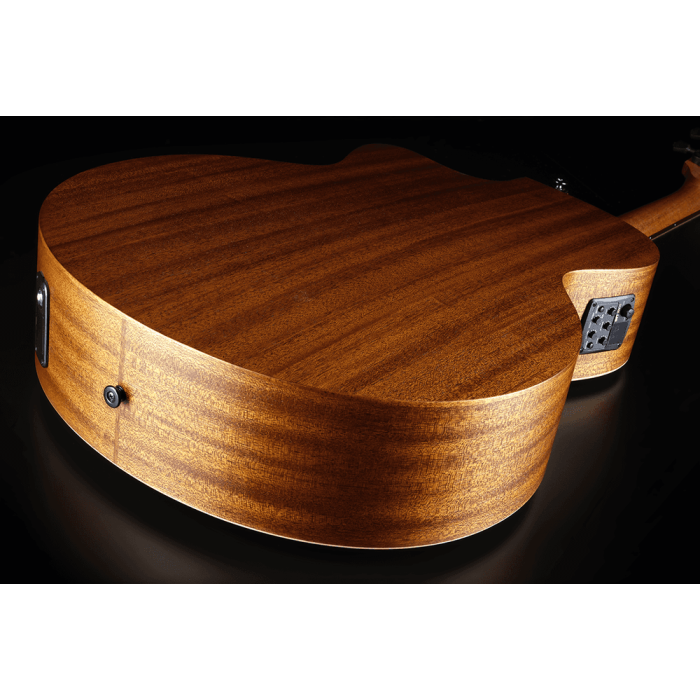 LAG Guitarra Acústica Jumbo Cutaway Tramontane 177 A/E Abeto Engelmann, Khaya - Natural Satinado 7