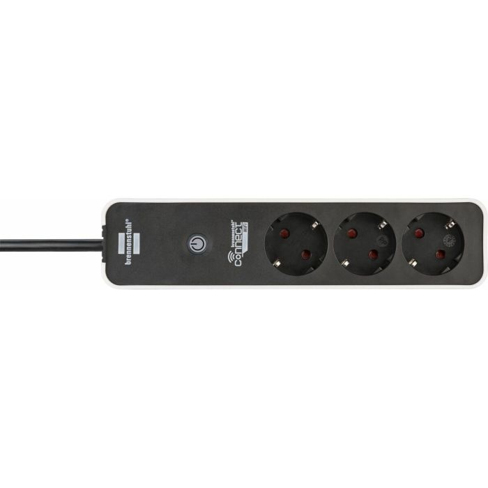 Regleta Inteligente Brennenstuhl brennenstuhl®Connect WiFi 3600 W 2.4 GHz (1,5 m) 6 Regleta Inteligente Brennenstuhl brennenstuhl®Connect WiFi 3600 W 2.4 GHz (1,5 m) 6