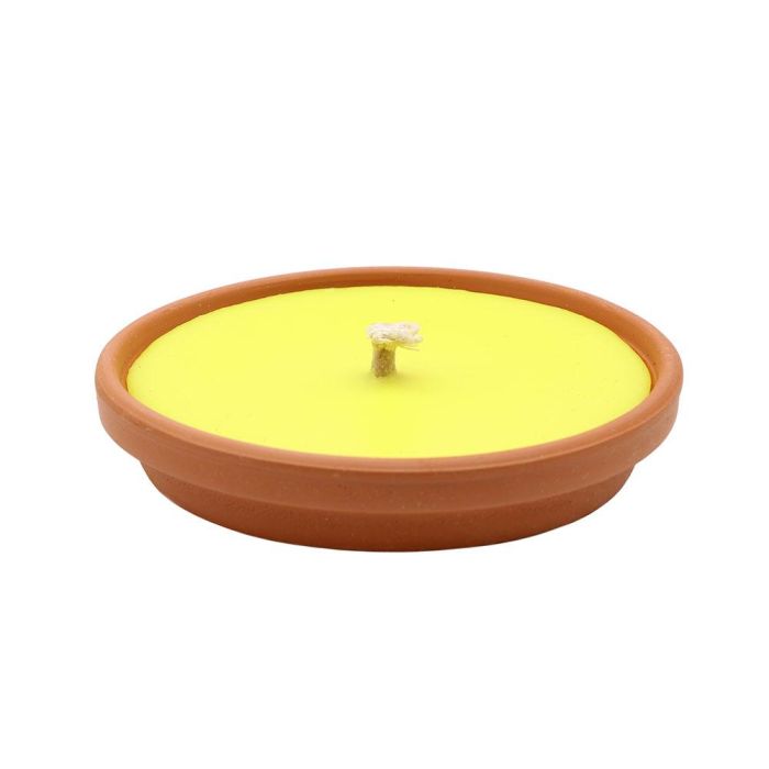 Vela de citronela en terracota ø14cm magic lights 1