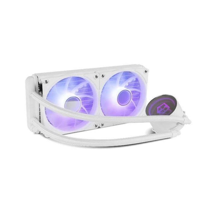 NOX Hummer M-240 ARGB Procesador Sistema de refrigeración líquida todo en uno 12 cm Blanco NOX Hummer M-240 ARGB Procesador Sistema de refrigeración líquida todo en uno 12 cm Blanco