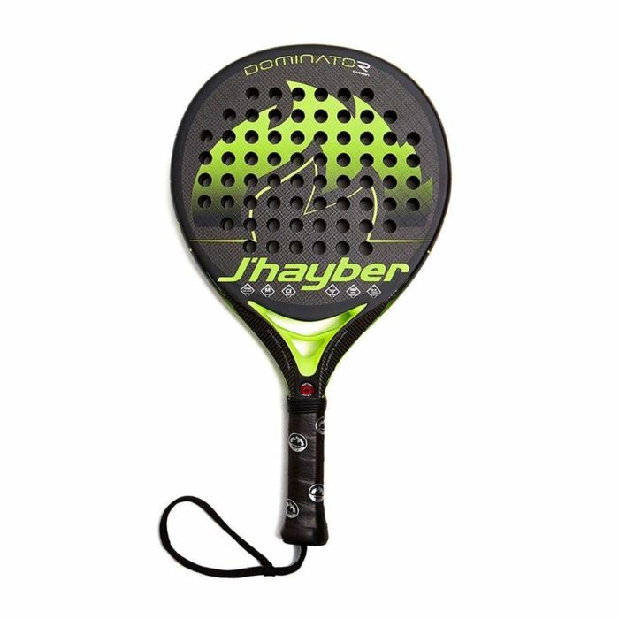 Pala de Pádel J-Hayber Dominator D3K Negro Pala de Pádel J-Hayber Dominator D3K Negro