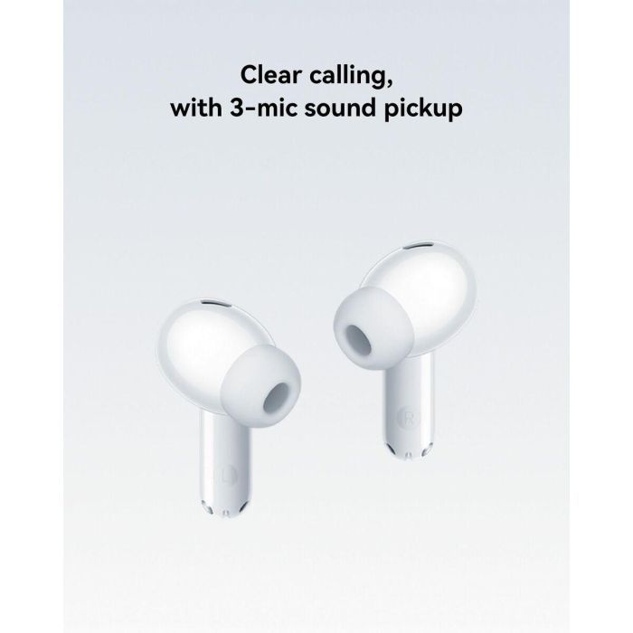 HUAWEI FreeBuds SE 4 Auriculares Inalámbricos con Cancelación Activa de Ruido (ANC), Bluetooth 5.4, 50h Autonomía, Resistencia IPX4, Blanco - Para Llamadas y Música