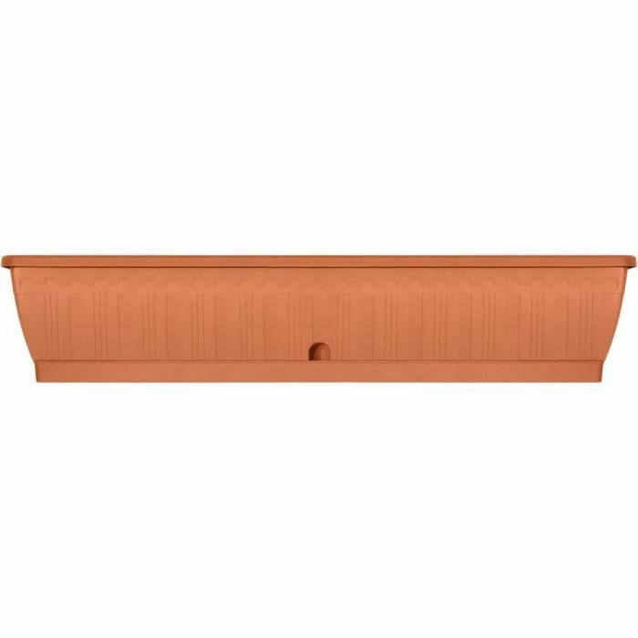 Garden Id 08200744 Jardinera Terraflor Terra 100 cm con Reserva de Agua, Reciclada y 100% Reciclable, Duradera y Gran Volumen para Plantas Garden Id 08200744 Jardinera Terraflor Terra 100 cm con Reserva de Agua, Reciclada y 100% Reciclable, Duradera y Gran Volumen para Plantas