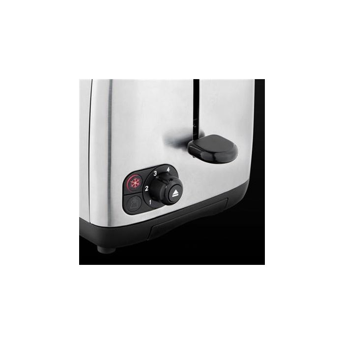 Russell Hobbs 24080-56 Tostador de Acero Inoxidable con Ranuras Anchas, Regulador de Tueste y Función para Pan Congelado 1 Russell Hobbs 24080-56 Tostador de Acero Inoxidable con Ranuras Anchas, Regulador de Tueste y Función para Pan Congelado 1