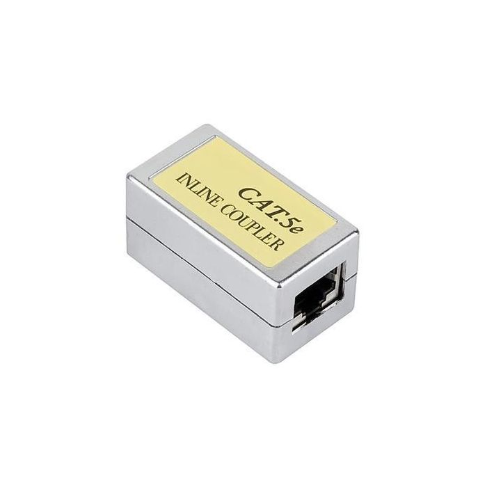 MicroConnect Adaptador Modular RJ45-RJ45 Hembra/Hembra para Cables de Red CAT5e