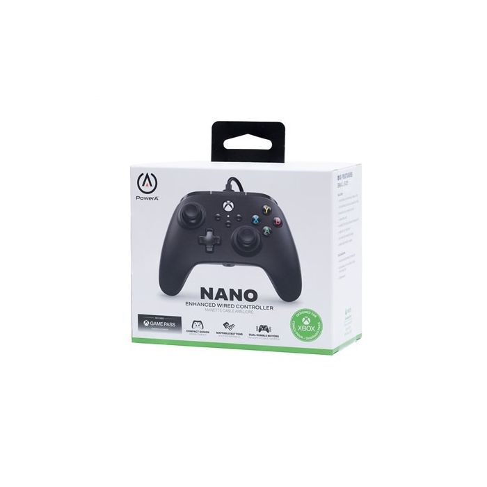 Nano Enhanced Mando Con Cable Xbox Series X/S Negro POWER A XBGP0024-01 10