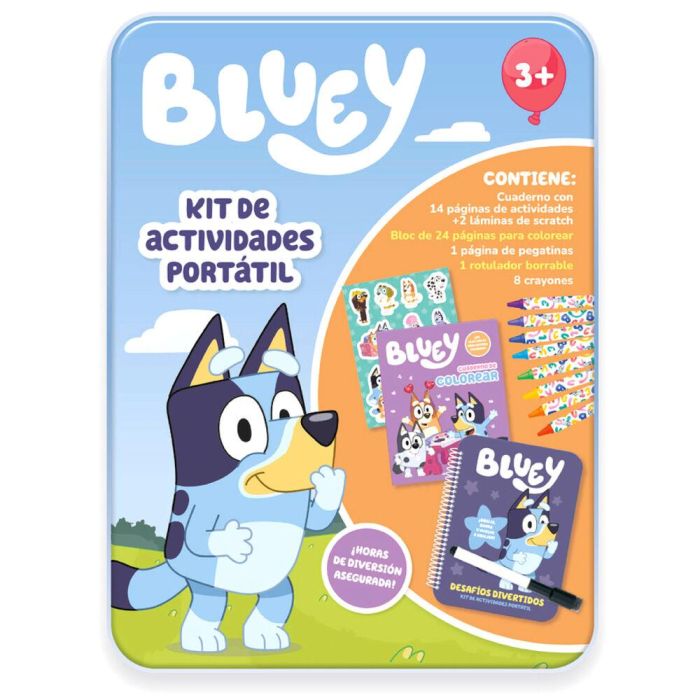 Juego Imagiland Kit De Actividades Portatil Bluey