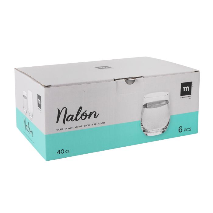 La Mediterranea Vaso 360 Cc "Nalon" Md ø7x9.5cm (48 Unidades)