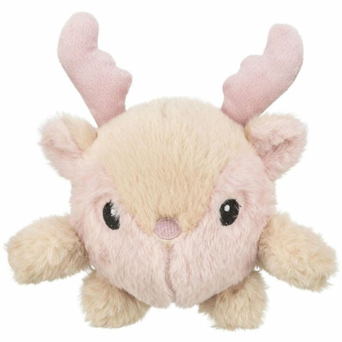 Peluche para perros Trixie Beige Rosa Poliéster Reno de Navidad 18 cm 3