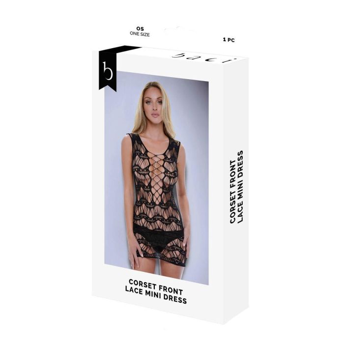 Vestido Baci Lingerie Negro (Talla única) 1 Vestido Baci Lingerie Negro (Talla única) 1