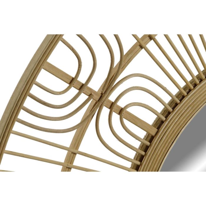 Espejo de pared Home ESPRIT Natural Scandi 80 x 2 x 80 cm 2