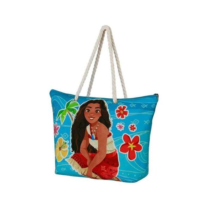 Karactermania Bolsa de Playa Soleil Vaiana Sea 52 x17 x37 cm Azul Poliéster Compartimento Cremallera Asas 1 Karactermania Bolsa de Playa Soleil Vaiana Sea 52 x17 x37 cm Azul Poliéster Compartimento Cremallera Asas 1