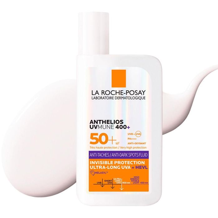 La Roche Posay ANTHELIOS UVMUNE 400 Fluido Antimanchas Protector Solar SPF50+ con Mexoryl 400, 50 ml 2 La Roche Posay ANTHELIOS UVMUNE 400 Fluido Antimanchas Protector Solar SPF50+ con Mexoryl 400, 50 ml 2