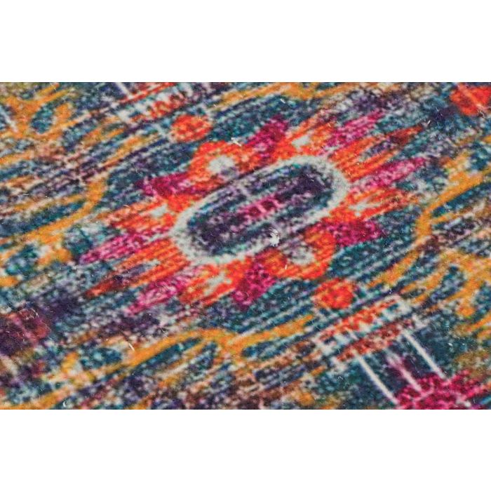 DKD Home Decor Alfombra Amitis Arabe Multicolor 240 x 60 cm Chenilla Algodon 2