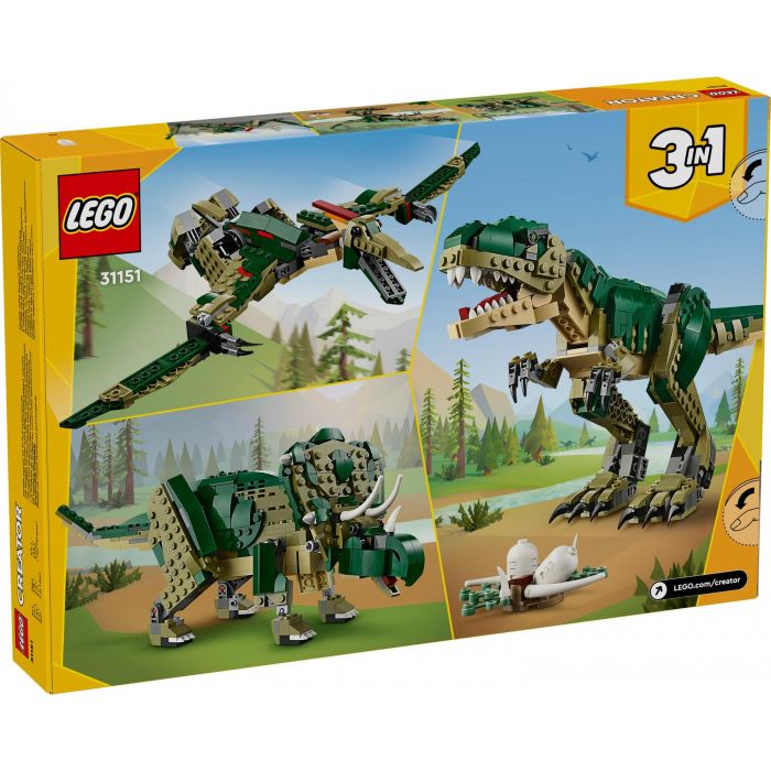 LEGO 31151 Creator 3-in-1 T.Rex Juguete de Construcción de Dinosaurio para Niños 13 LEGO 31151 Creator 3-in-1 T.Rex Juguete de Construcción de Dinosaurio para Niños 13