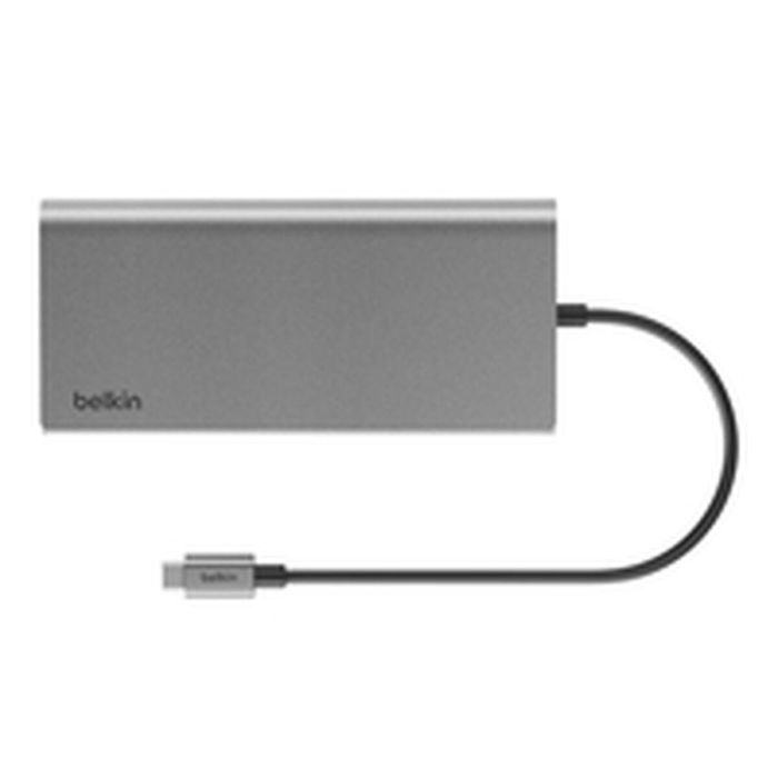Cable USB Belkin INC015BTSGY-CZ Plateado 100 W 8 Cable USB Belkin INC015BTSGY-CZ Plateado 100 W 8