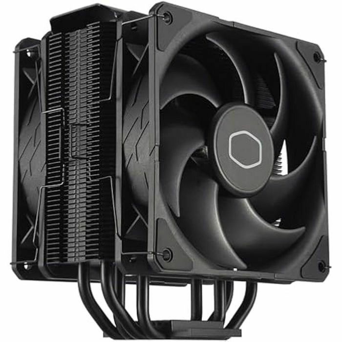 CoolerMaster Hyper 212 Black X Duo Refrigerador Aire CPU Doble Ventilador 12cm LGA 1700 AM4 AM5 Negro 2