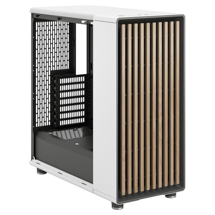 Fractal Design North Midi Tower Chalk White Window Mesh - Caja PC ATX, micro ATX, Mini-ITX con filtro anti-polvo 19