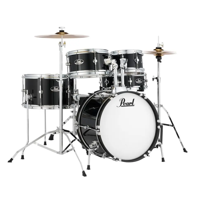 Pearl Batería Roadshow Junior Rsj 1610Bx/0805/10550/1308+1204 & Hw / Platos - Jet Black Pearl Pearl Batería Roadshow Junior Rsj 1610Bx/0805/10550/1308+1204 & Hw / Platos - Jet Black Pearl