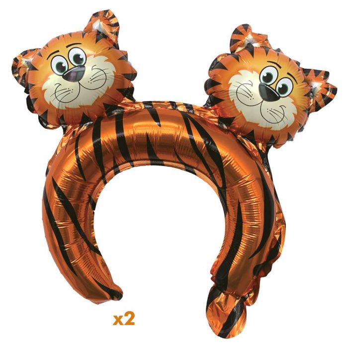 Juego De 2 Diademas/Globo Infantil Party Time Juego De 2 Diademas/Globo Infantil Party Time