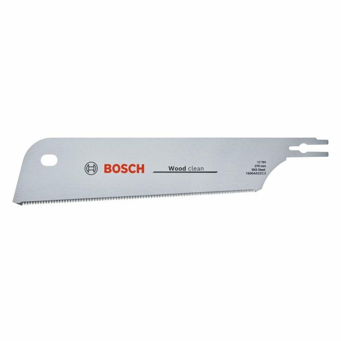 Bosch BOS4053423255539 Hoja de Sierra Ryoba 250mm Cortes Precisos Madera Plástico Acero SK5 Dientes Dobles 7-10 TPI 17 TPI 4